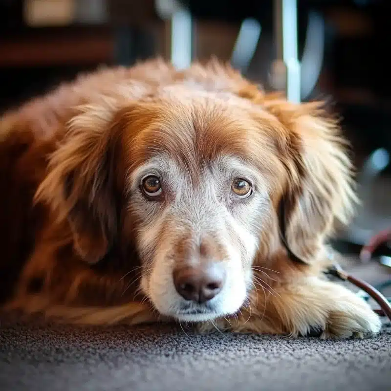 Senior dog seizures